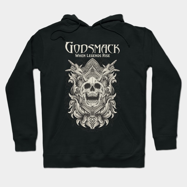 Godsmack Lighting Up the Sky Hoodie by NEW ANGGARA